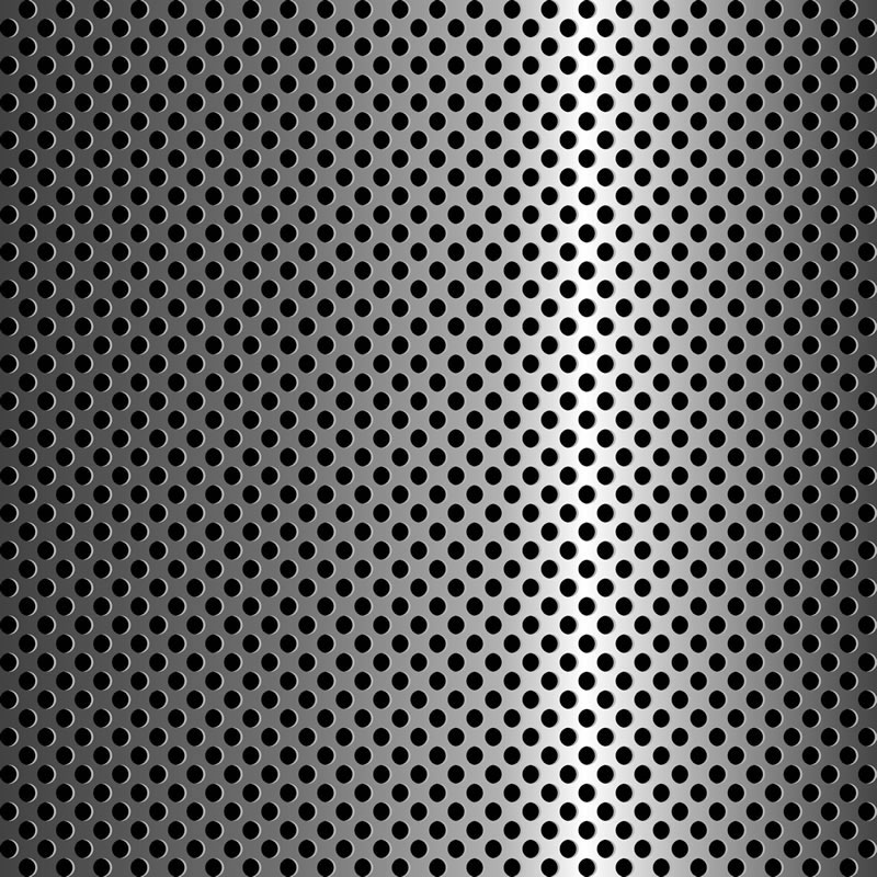 Round Hole Perforated Metal